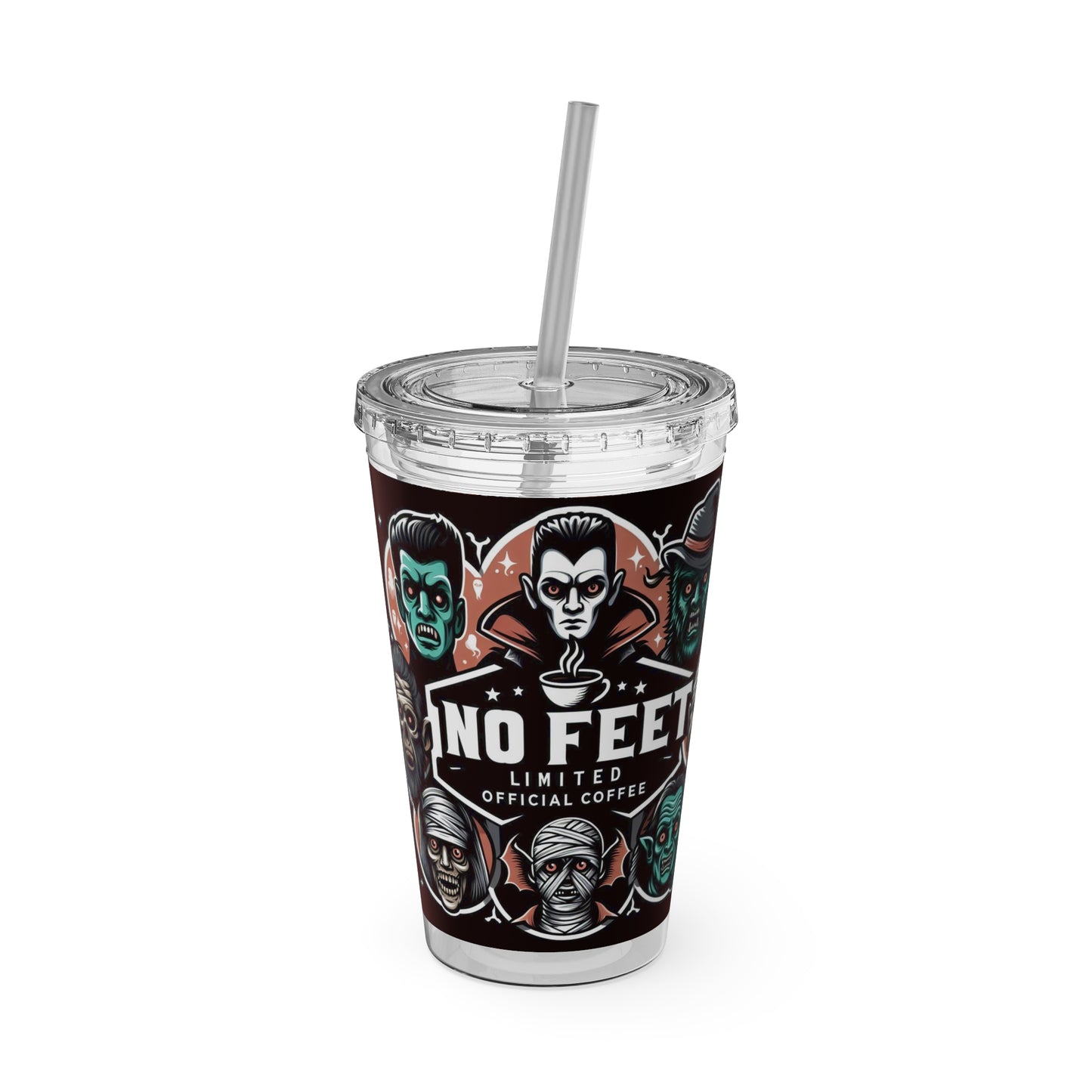 NO FEET LIMITED OFFICAL COFFEE 16oz Tumbler