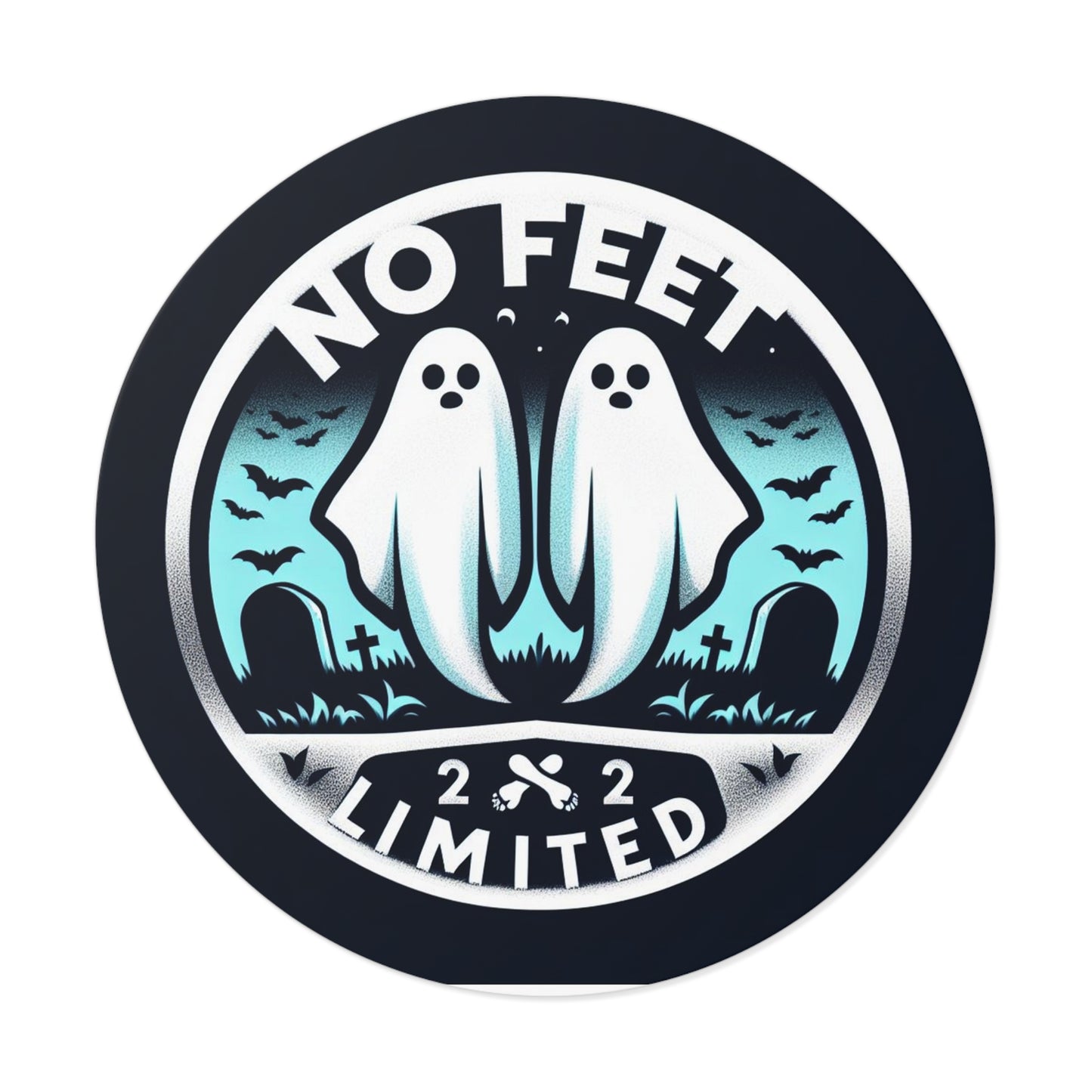NO FEET LIMITED LOGO STICKER No Feet Limited Collection
