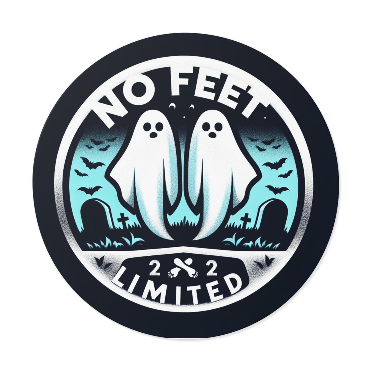 NO FEET LIMITED LOGO STICKER No Feet Limited Collection