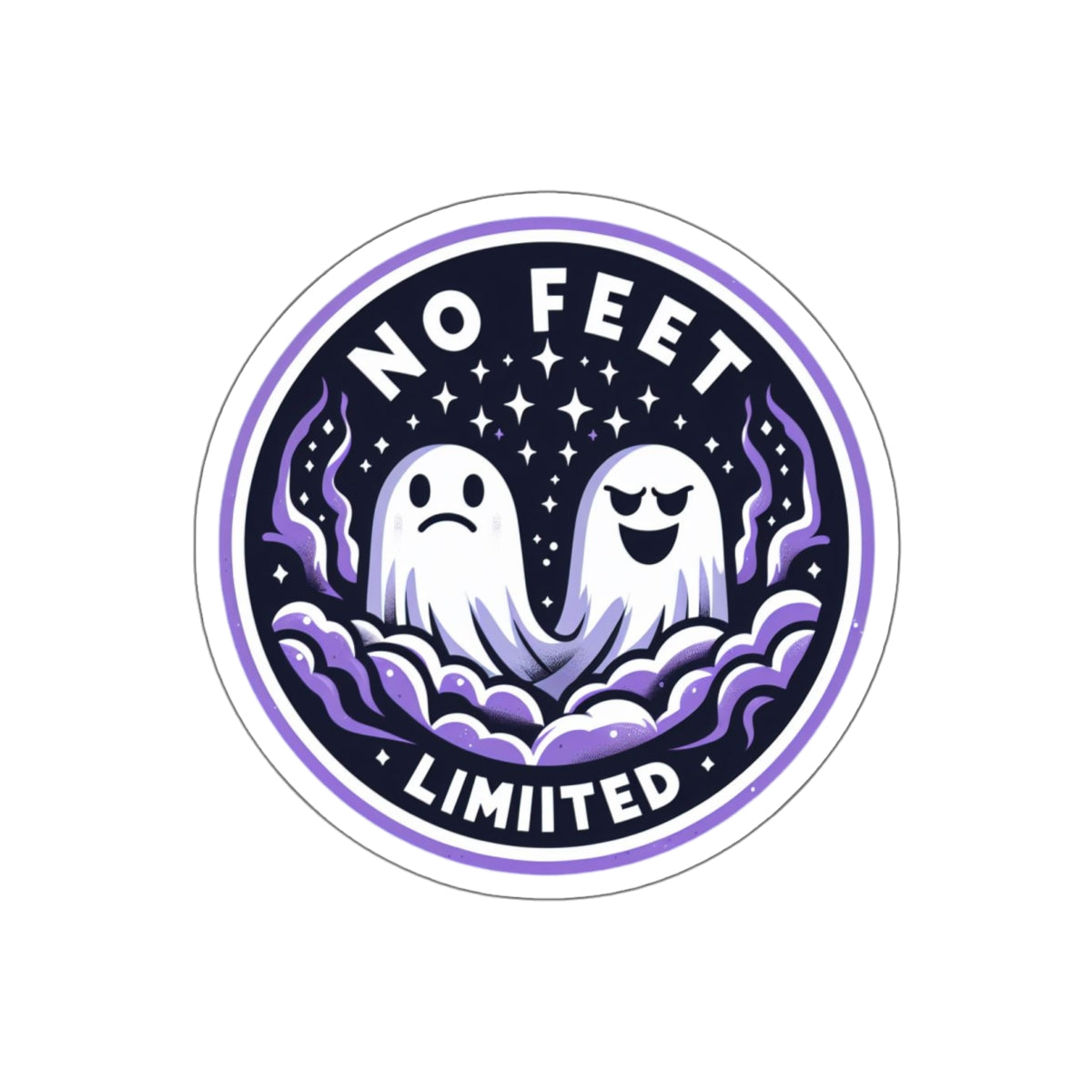 No Feet Limited Clothing Collection Sticker
