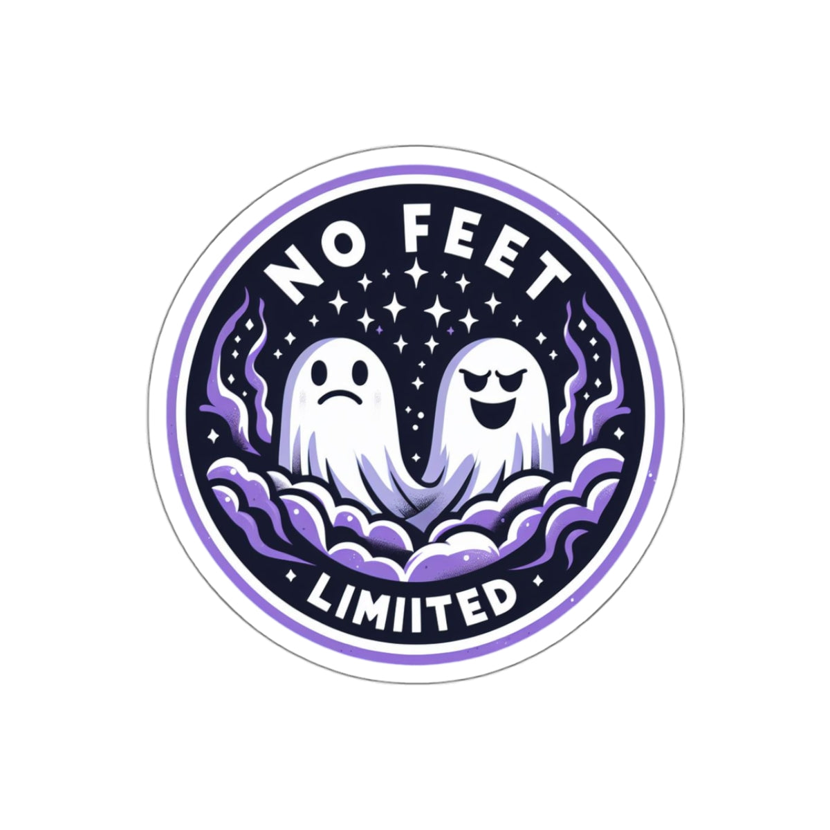No Feet Limited Clothing Collection Sticker