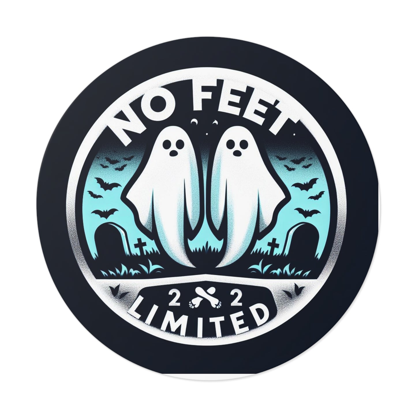 NO FEET LIMITED LOGO STICKER No Feet Limited Collection