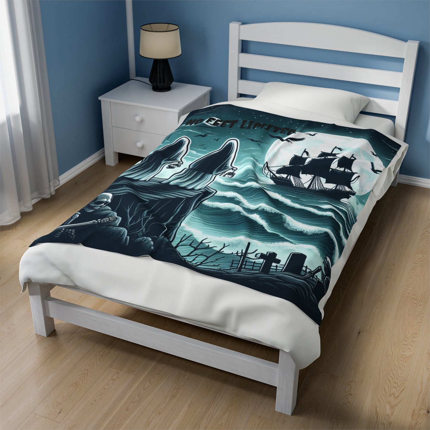 HAUNTED SHORES Plush Blanket No Feet Limited Collection