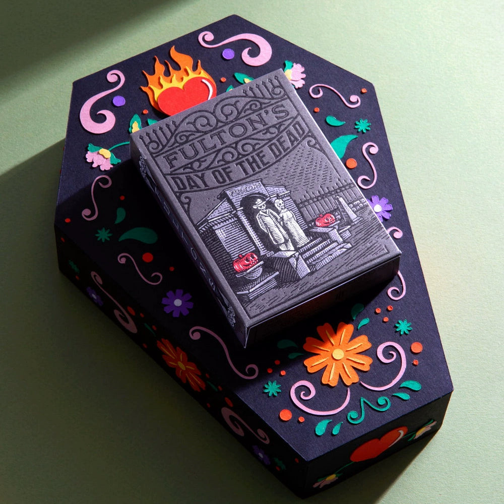 Huiqi Imported Collectible Playing Cards Fulton's Octopus Fulton Halloween Version Dark Horror