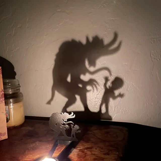 Funny Shadow Stand Halloween Funny Candle Holder Desktop Furnishings Ornaments