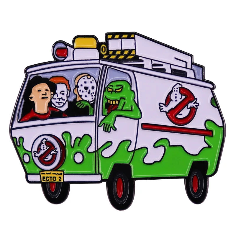 Funny Ghostbusters pins