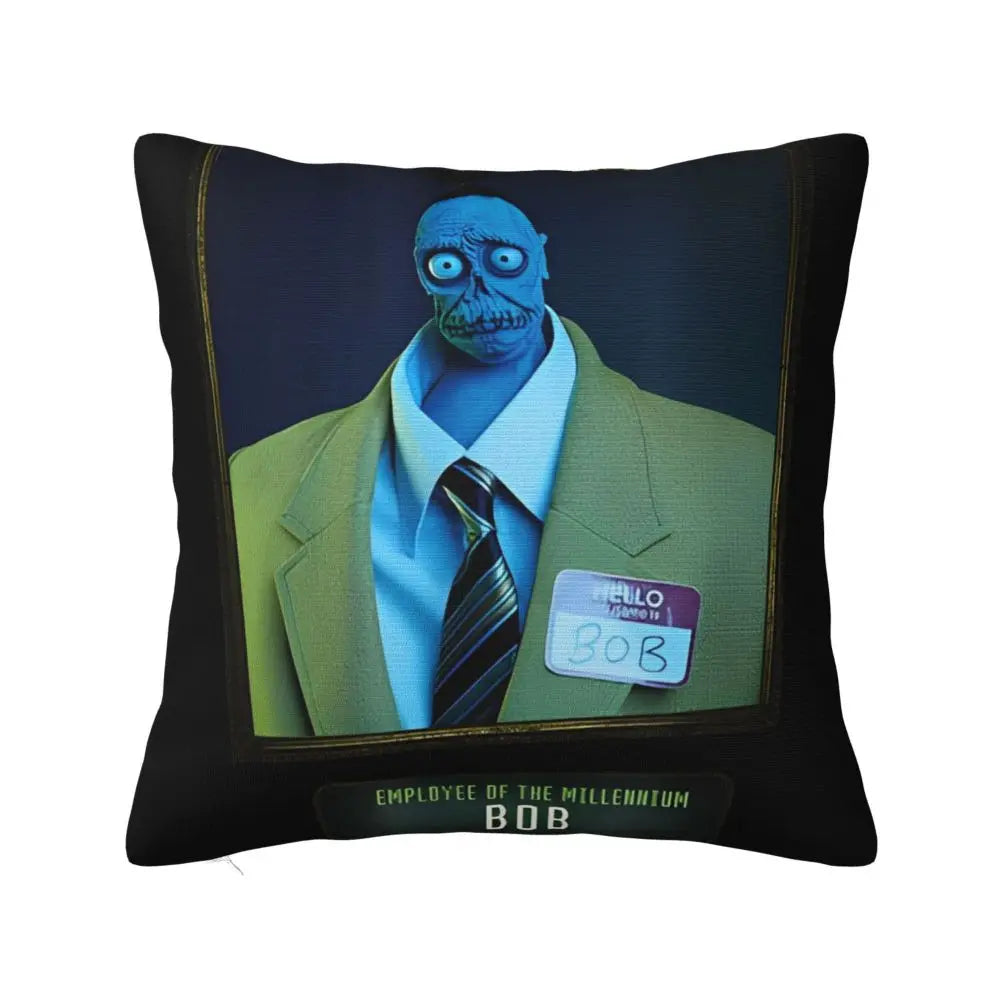 Justice For Bob - B-Beetlejuices Movie Square Pillowcases Home Cushion Cover Creative Home Decoration Throw Pillow Case 45*45