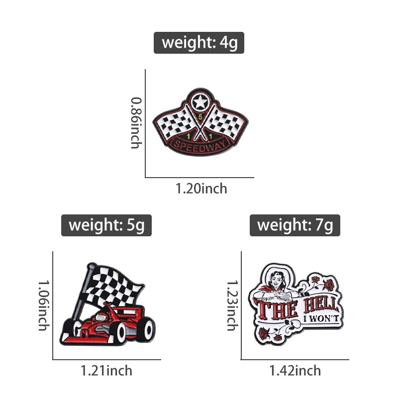3-6 pcs/set Anime TV Movies Enamel Pins Horror Movie Characters Brooches Lapel Badges Jewelry Gift for Fans Friends