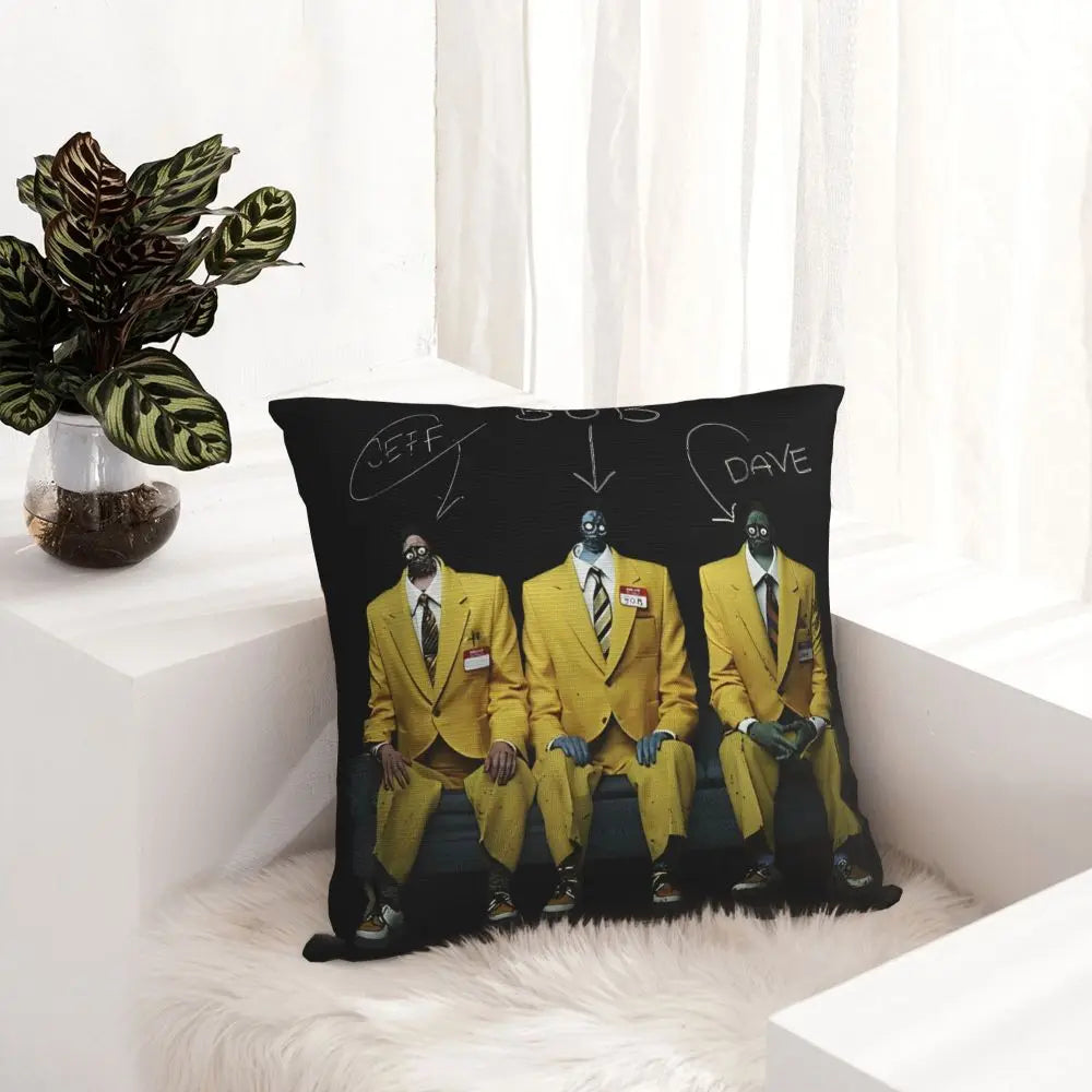 Justice For Bob - B-Beetlejuices Movie Square Pillowcases Home Cushion Cover Creative Home Decoration Throw Pillow Case 45*45