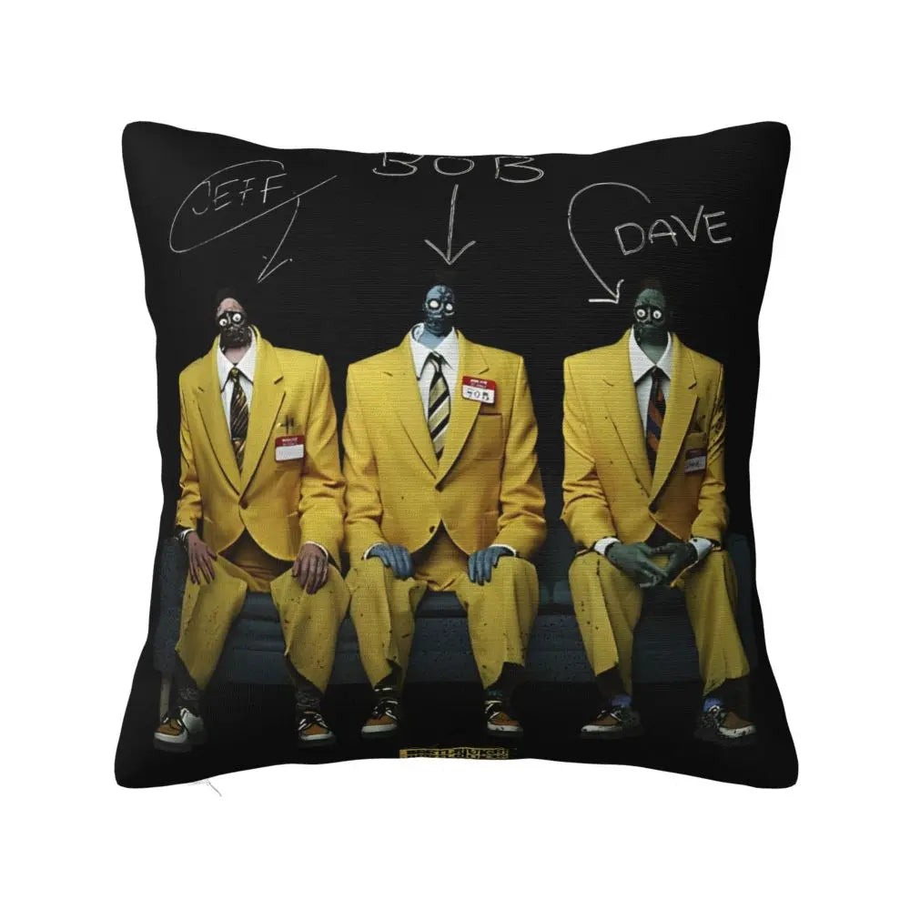 Justice For Bob - B-Beetlejuices Movie Square Pillowcases Home Cushion Cover Creative Home Decoration Throw Pillow Case 45*45