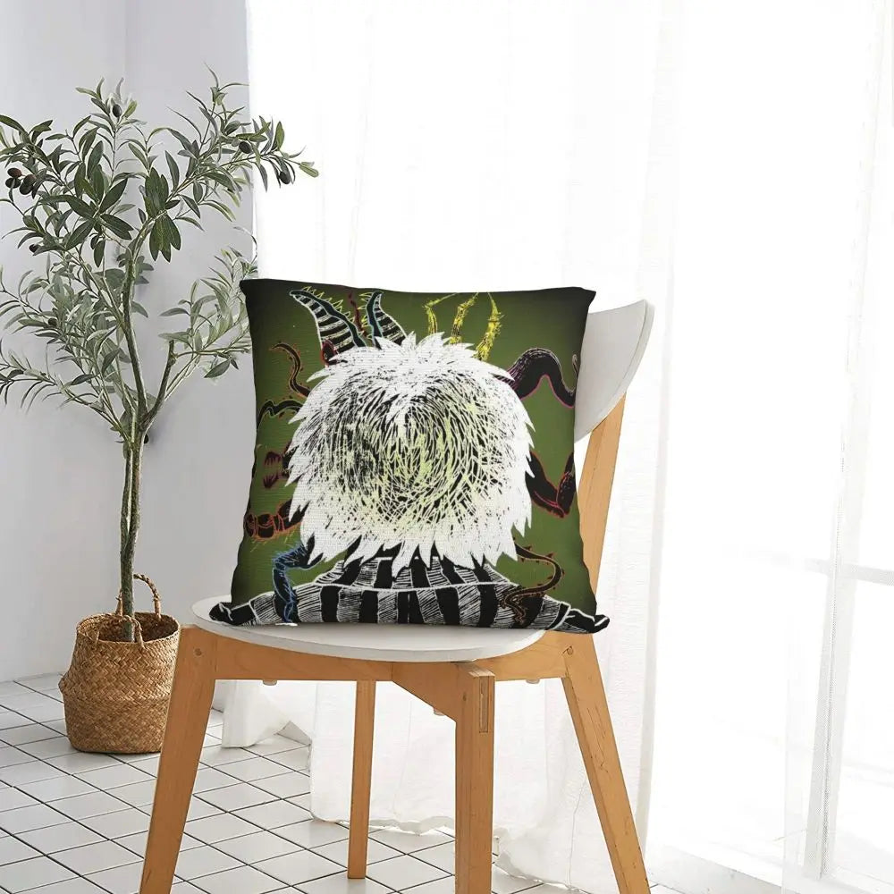 Justice For Bob - B-Beetlejuices Movie Square Pillowcases Home Cushion Cover Creative Home Decoration Throw Pillow Case 45*45