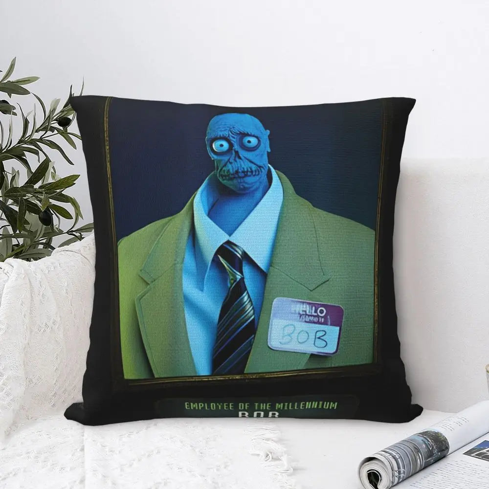 Justice For Bob - B-Beetlejuices Movie Square Pillowcases Home Cushion Cover Creative Home Decoration Throw Pillow Case 45*45