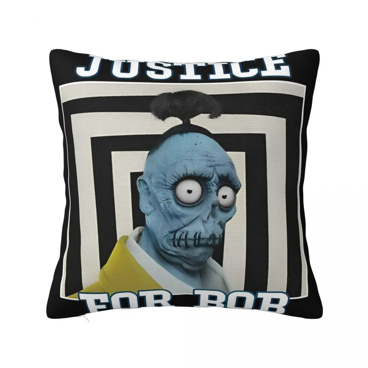 Justice For Bob - B-Beetlejuices Movie Square Pillowcases Home Cushion Cover Creative Home Decoration Throw Pillow Case 45*45