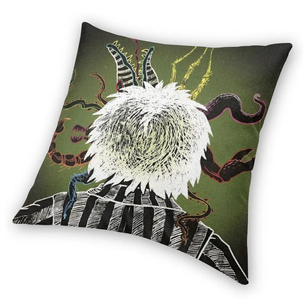 Justice For Bob - B-Beetlejuices Movie Square Pillowcases Home Cushion Cover Creative Home Decoration Throw Pillow Case 45*45