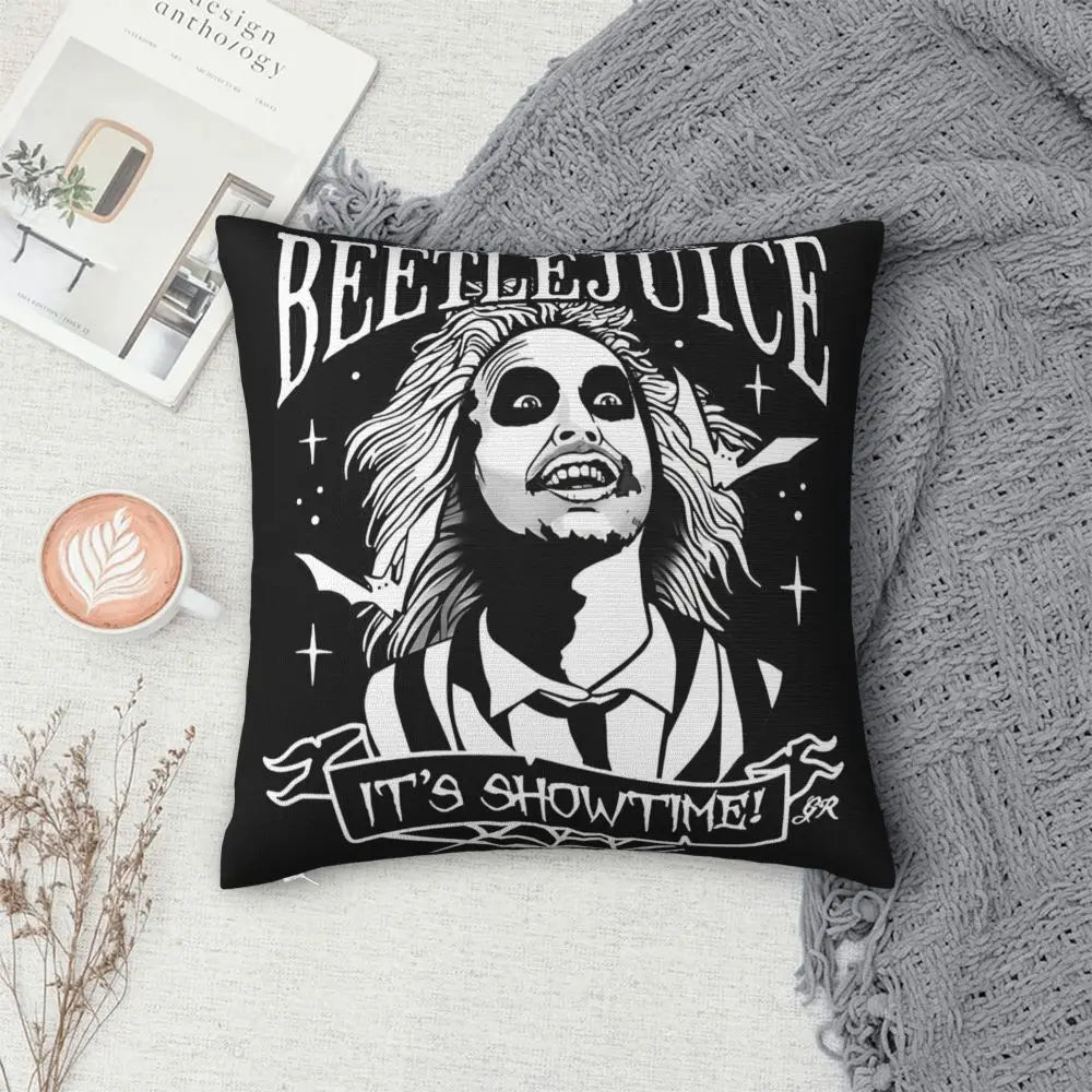 Justice For Bob - B-Beetlejuices Movie Square Pillowcases Home Cushion Cover Creative Home Decoration Throw Pillow Case 45*45