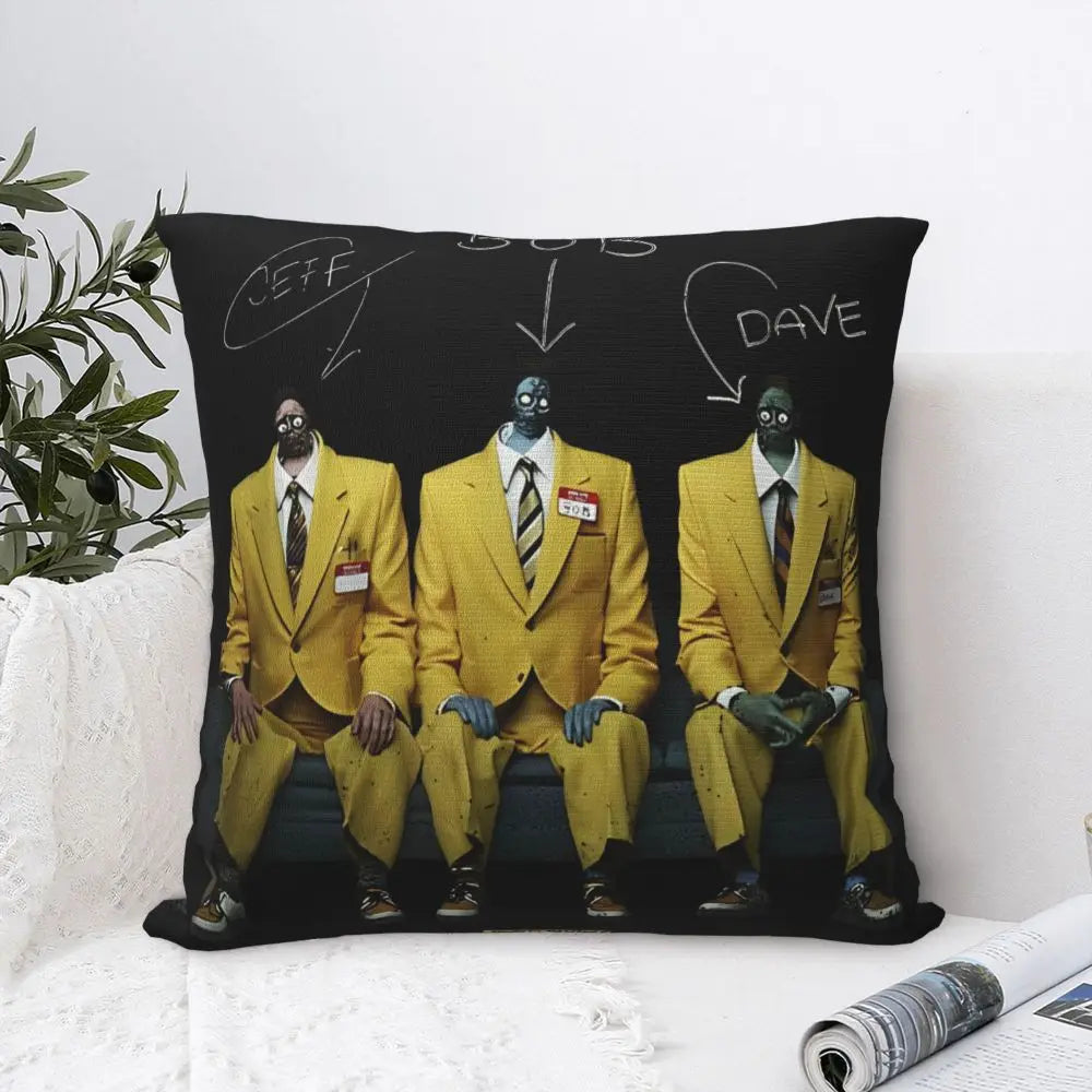 Justice For Bob - B-Beetlejuices Movie Square Pillowcases Home Cushion Cover Creative Home Decoration Throw Pillow Case 45*45