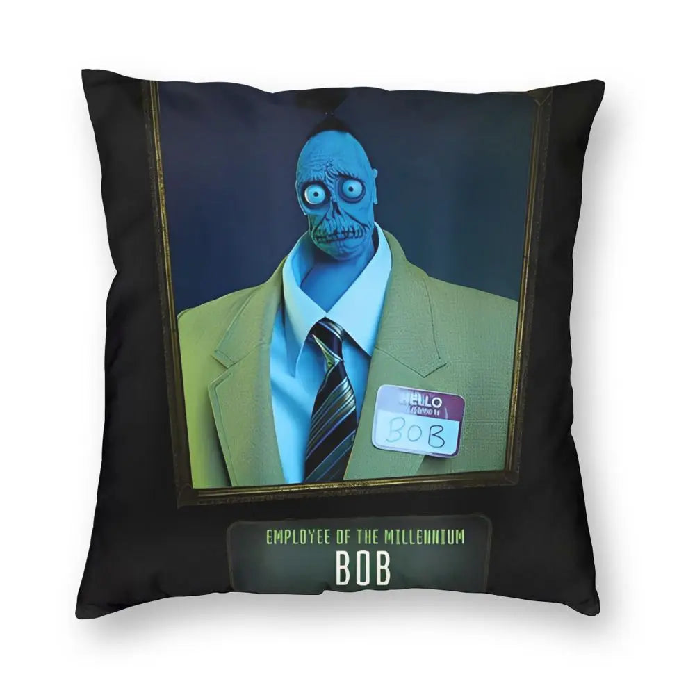 Justice For Bob - B-Beetlejuices Movie Square Pillowcases Home Cushion Cover Creative Home Decoration Throw Pillow Case 45*45