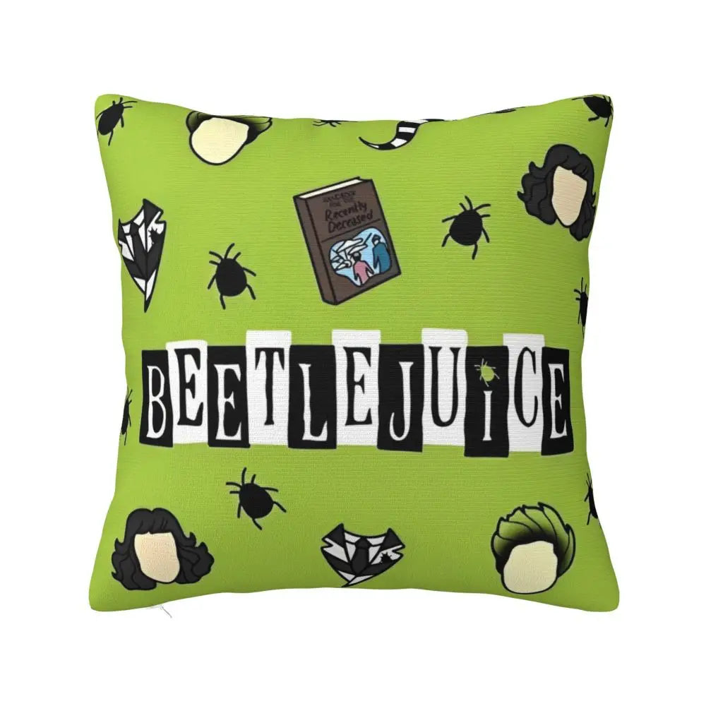Justice For Bob - B-Beetlejuices Movie Square Pillowcases Home Cushion Cover Creative Home Decoration Throw Pillow Case 45*45