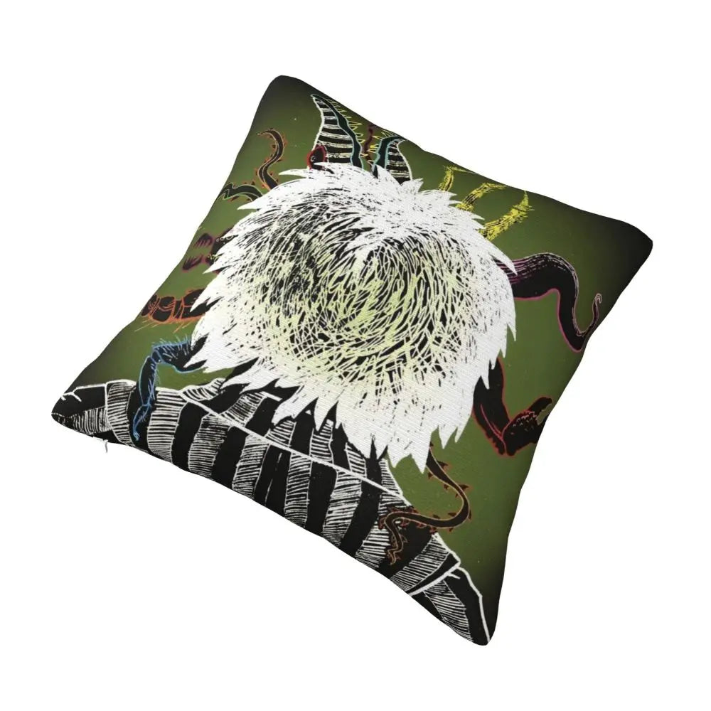 Justice For Bob - B-Beetlejuices Movie Square Pillowcases Home Cushion Cover Creative Home Decoration Throw Pillow Case 45*45
