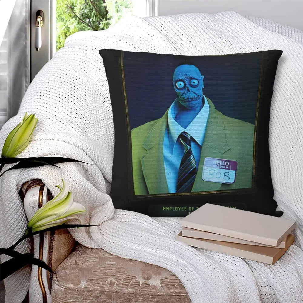 Justice For Bob - B-Beetlejuices Movie Square Pillowcases Home Cushion Cover Creative Home Decoration Throw Pillow Case 45*45