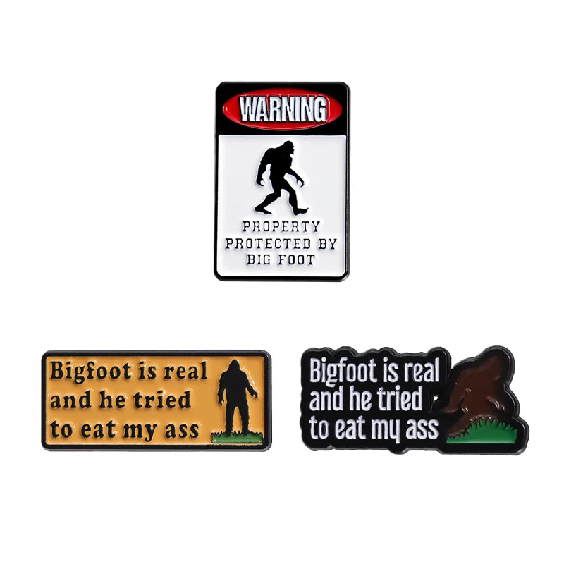 3-6 pcs/set Anime TV Movies Enamel Pins Horror Movie Characters Brooches Lapel Badges Jewelry Gift for Fans Friends