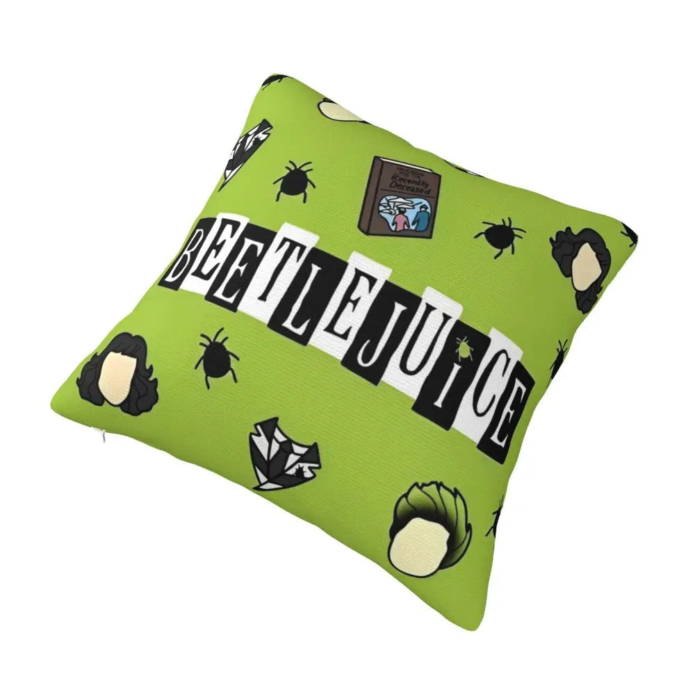 Justice For Bob - B-Beetlejuices Movie Square Pillowcases Home Cushion Cover Creative Home Decoration Throw Pillow Case 45*45