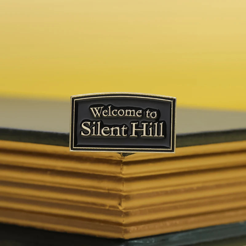 Welcome To Silent Hill Enamel Pin Horror Game Cool Anime Brooch Lapel Badge Inspired Jewelery Gifts for fans Players Friends