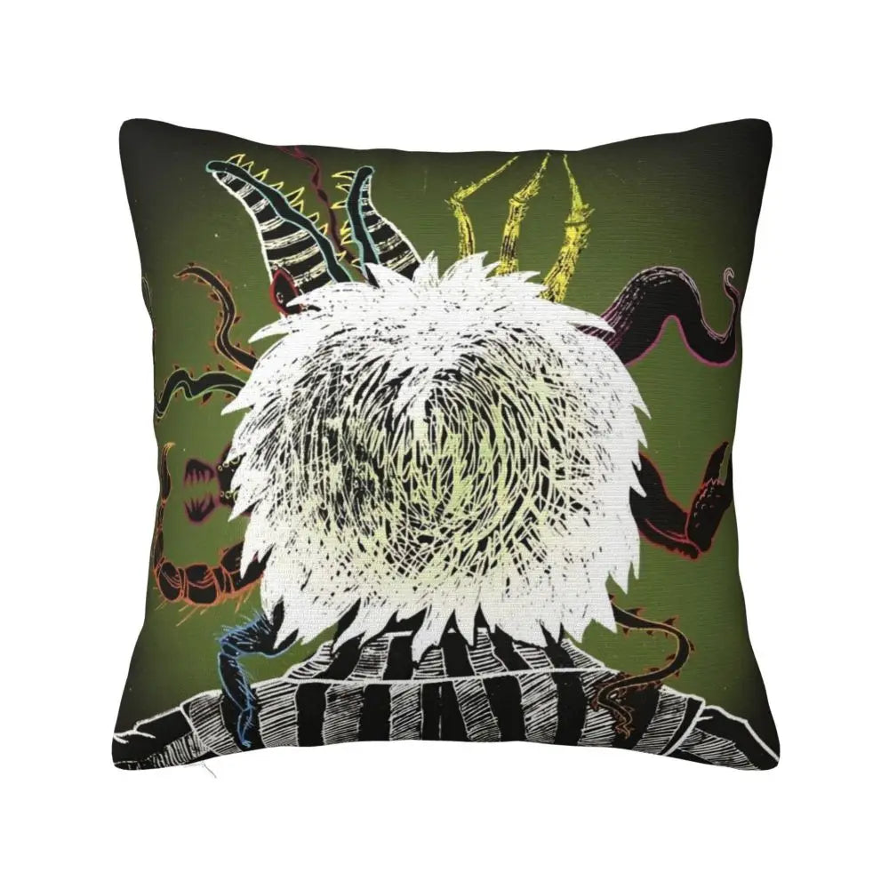 Justice For Bob - B-Beetlejuices Movie Square Pillowcases Home Cushion Cover Creative Home Decoration Throw Pillow Case 45*45