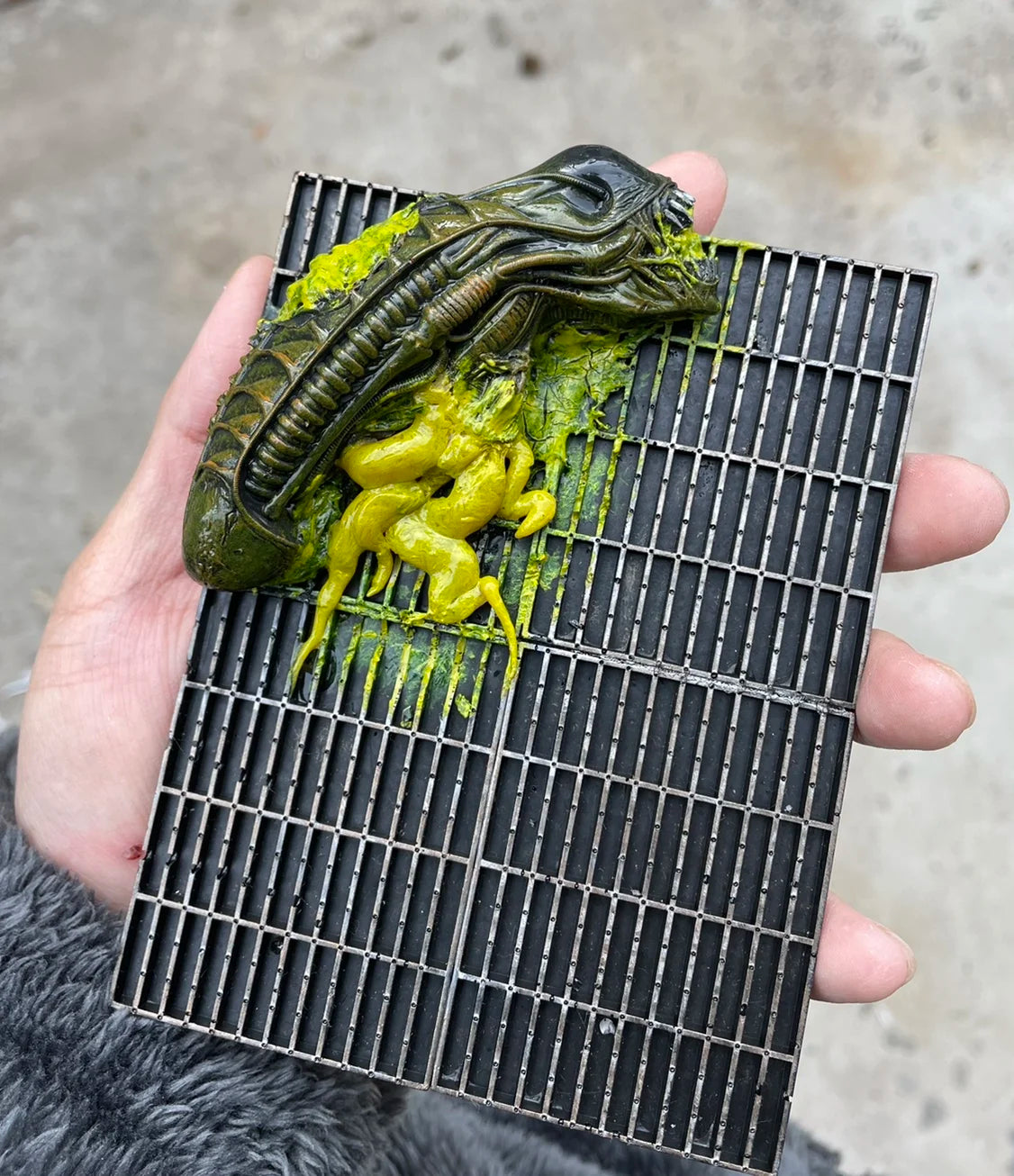 1/12 Scale NECA Alien Predator Platform Showcase Model for 6in 7in Action Figures DIY Scene Accessory
