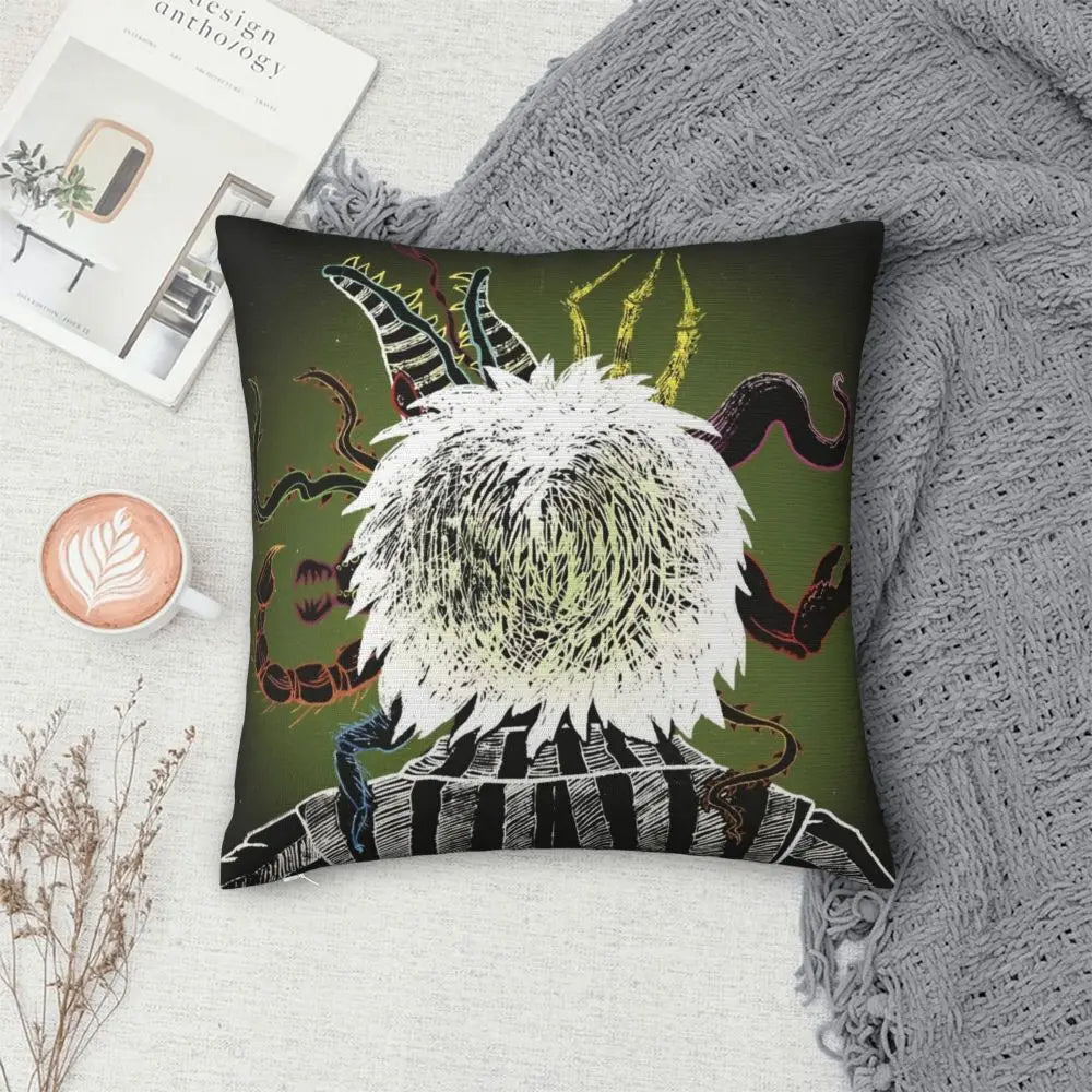 Justice For Bob - B-Beetlejuices Movie Square Pillowcases Home Cushion Cover Creative Home Decoration Throw Pillow Case 45*45