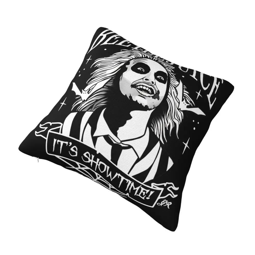 Justice For Bob - B-Beetlejuices Movie Square Pillowcases Home Cushion Cover Creative Home Decoration Throw Pillow Case 45*45