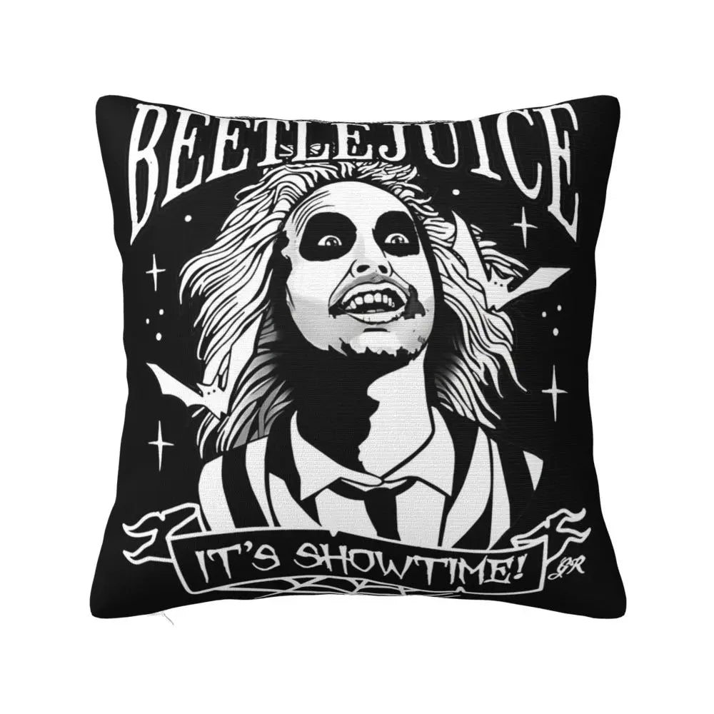 Justice For Bob - B-Beetlejuices Movie Square Pillowcases Home Cushion Cover Creative Home Decoration Throw Pillow Case 45*45