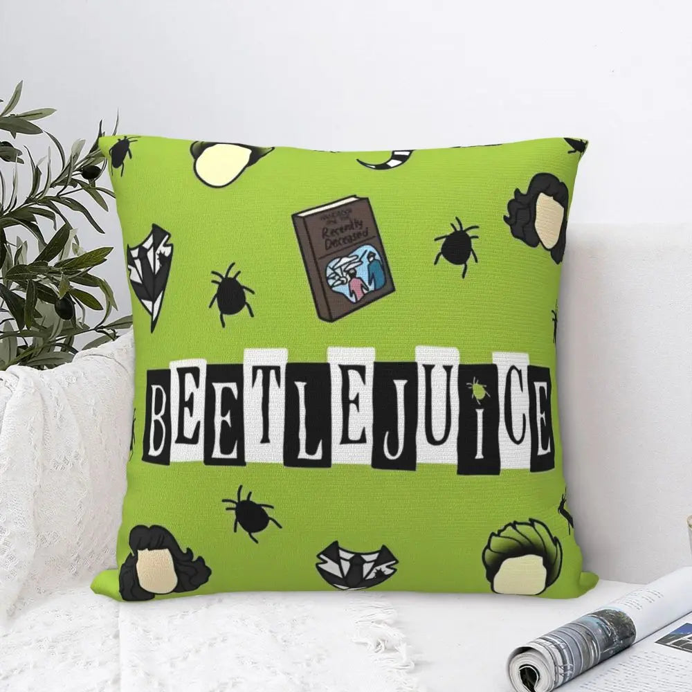 Justice For Bob - B-Beetlejuices Movie Square Pillowcases Home Cushion Cover Creative Home Decoration Throw Pillow Case 45*45
