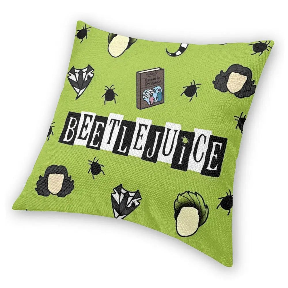 Justice For Bob - B-Beetlejuices Movie Square Pillowcases Home Cushion Cover Creative Home Decoration Throw Pillow Case 45*45