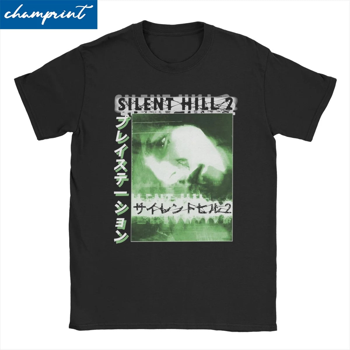 Horror Silent Hill 2 T Shirt Men Women's Cotton Hipster T-Shirts Round Collar Game Tee Shirt Short Sleeve Clothing Gift Idea