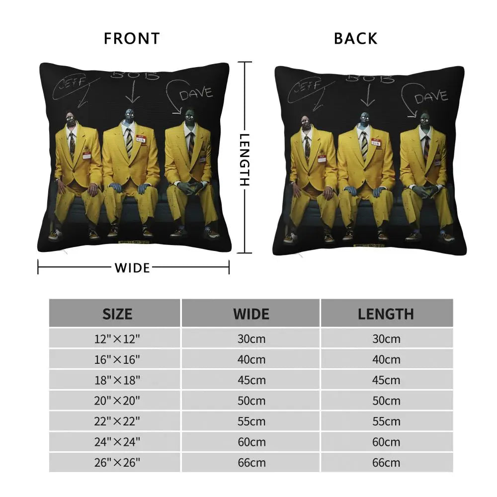 Justice For Bob - B-Beetlejuices Movie Square Pillowcases Home Cushion Cover Creative Home Decoration Throw Pillow Case 45*45