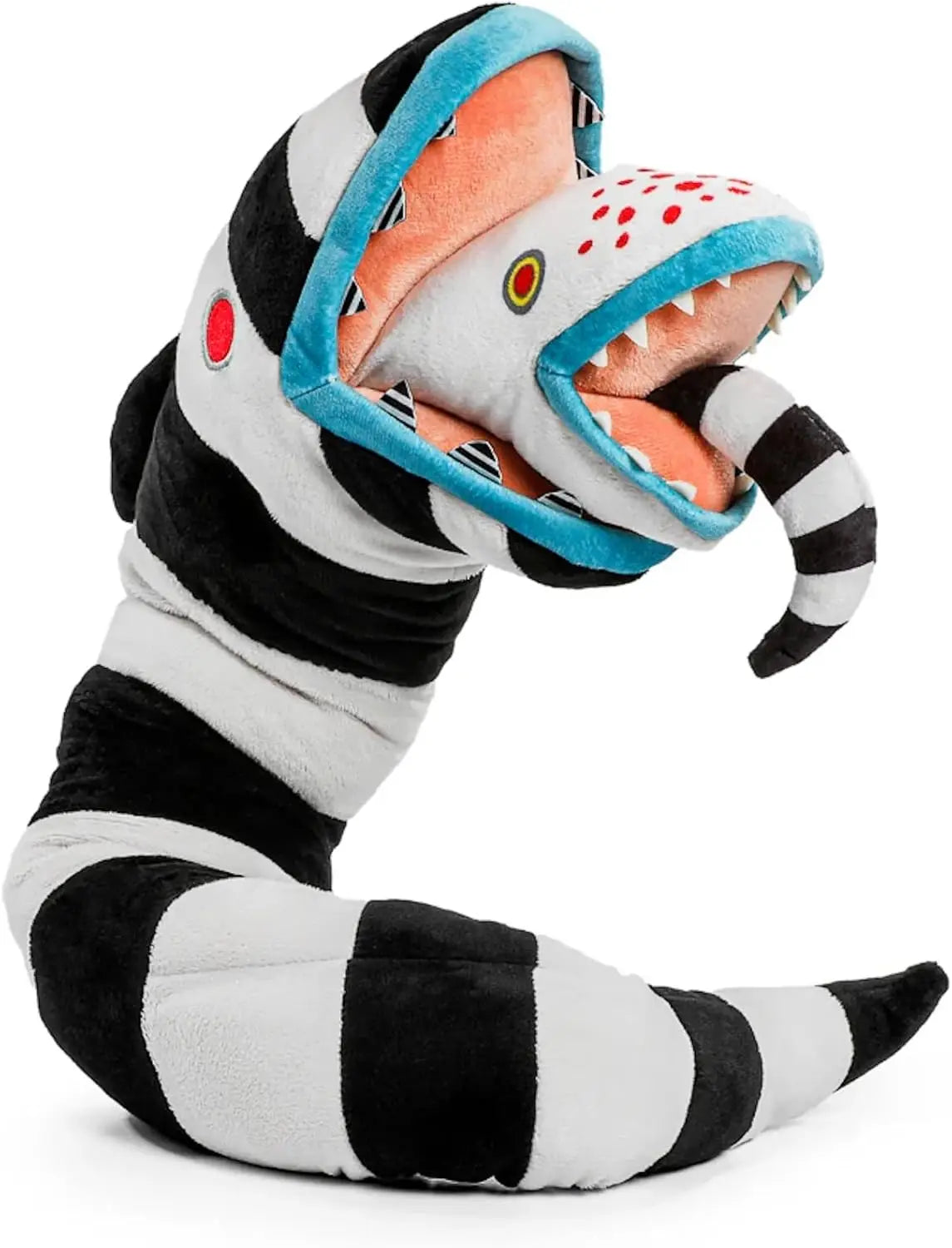 Collectible Beetlejuice Sandworm 13" Interactive Plush Figure