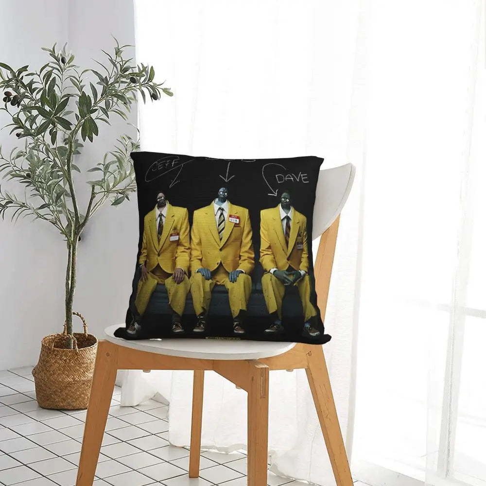 Justice For Bob - B-Beetlejuices Movie Square Pillowcases Home Cushion Cover Creative Home Decoration Throw Pillow Case 45*45