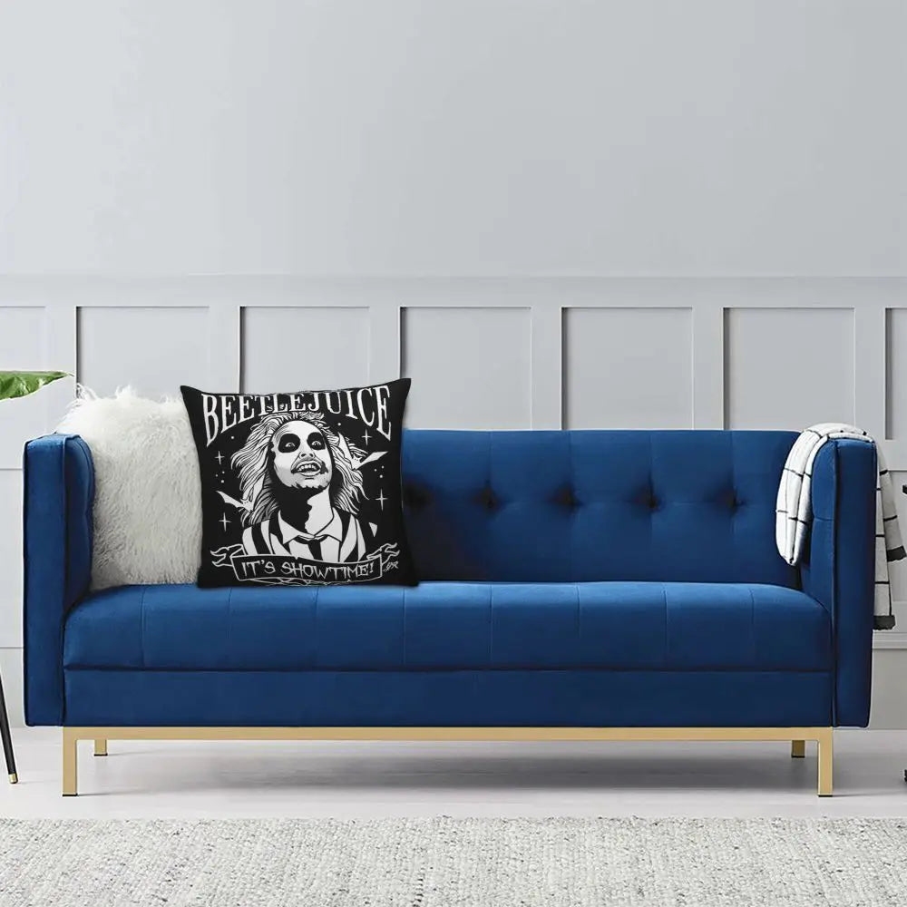 Justice For Bob - B-Beetlejuices Movie Square Pillowcases Home Cushion Cover Creative Home Decoration Throw Pillow Case 45*45