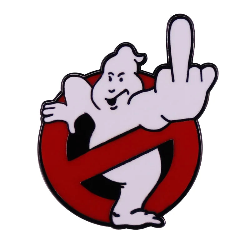 Funny Ghostbusters pins