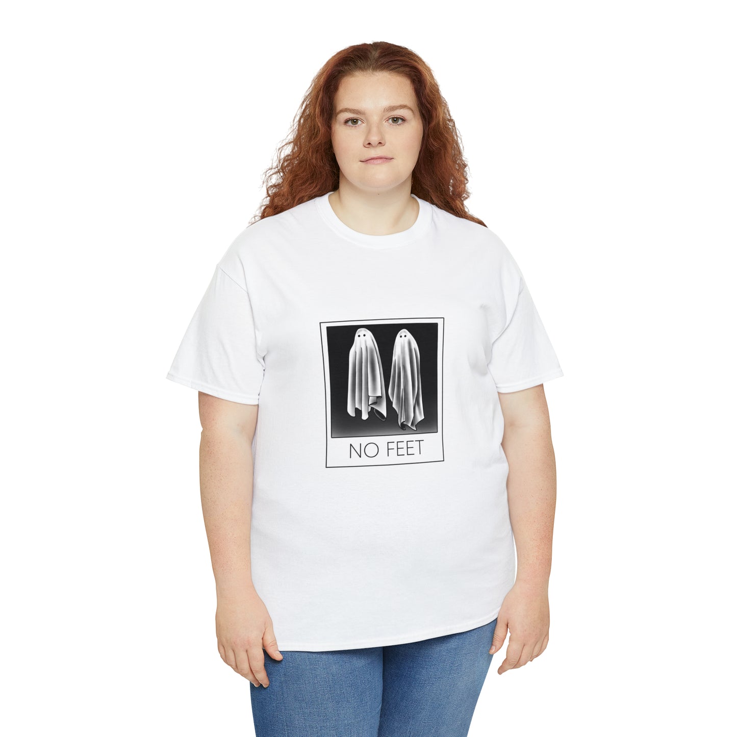 NO FEET LTD. Plain white T shirt .....hey there Lydia !!!