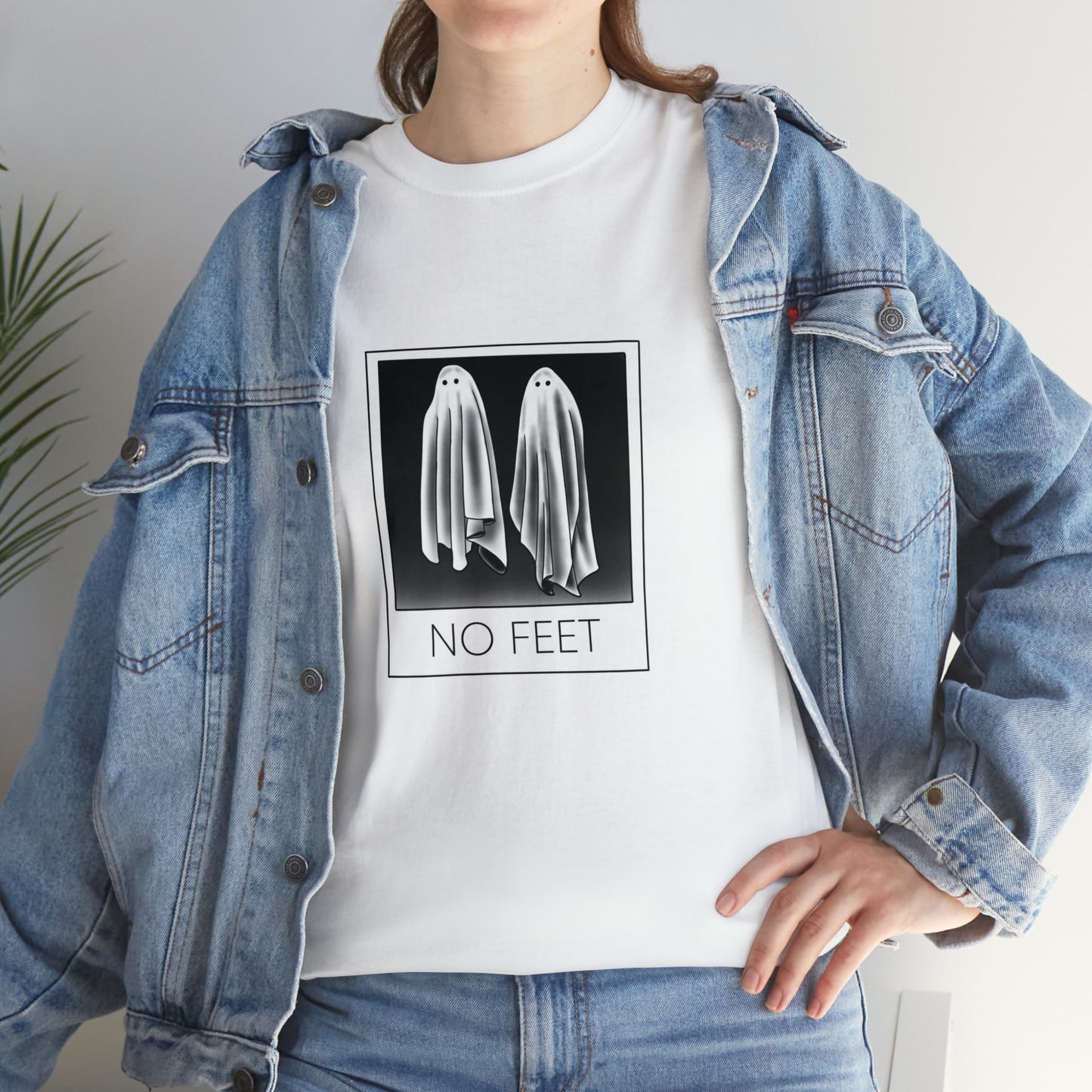 NO FEET LTD. Plain white T shirt .....hey there Lydia !!!