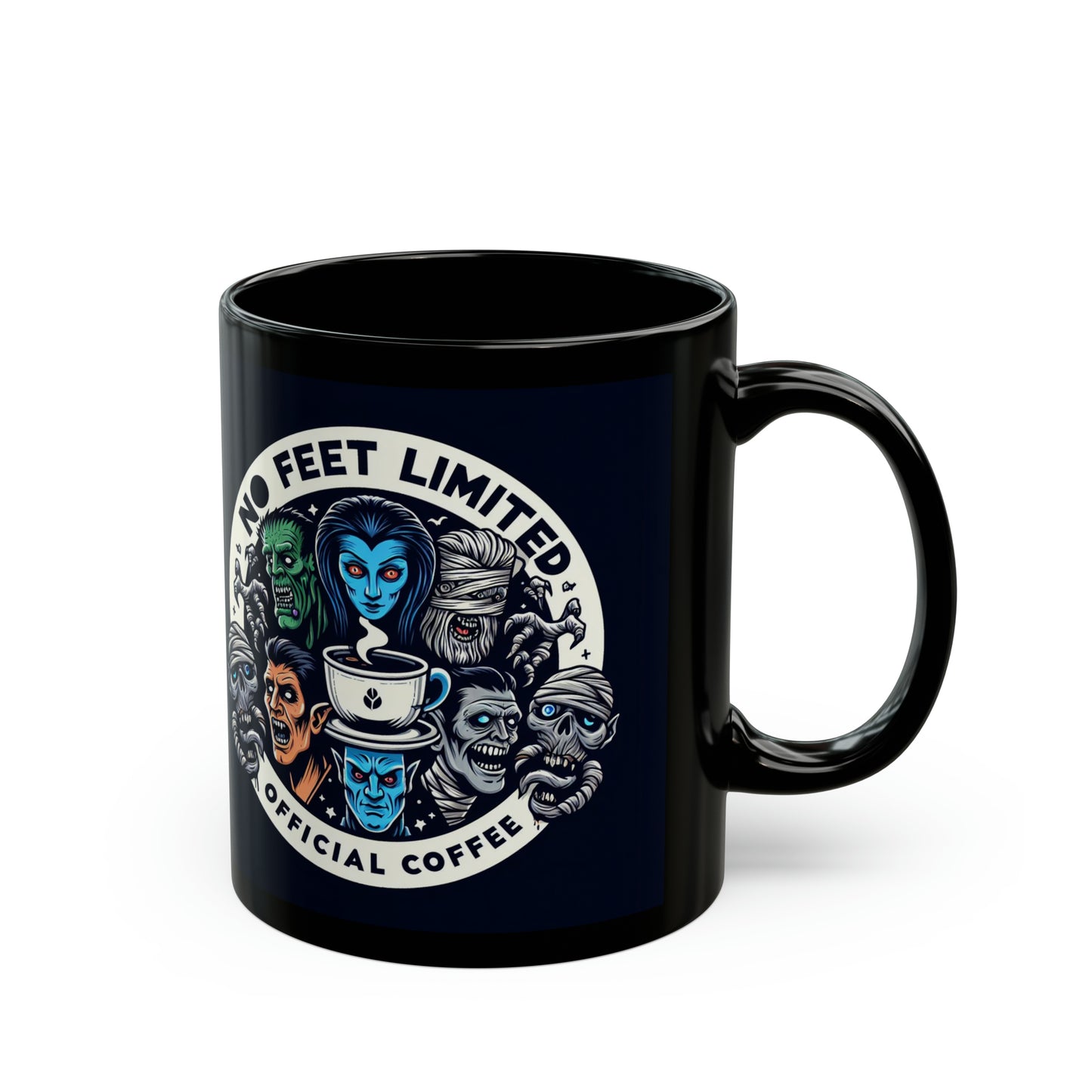 NO FEET LIMITED OFFICAL COFFEE MUG