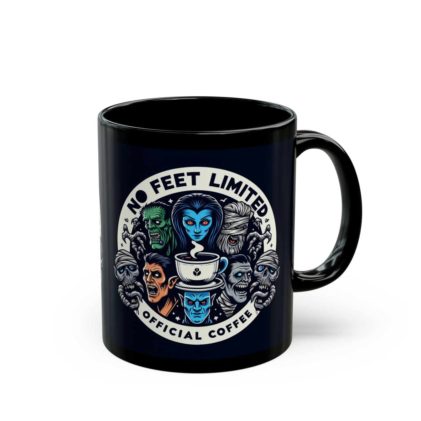 NO FEET LIMITED OFFICAL COFFEE MUG