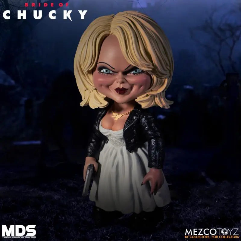 Original MEZCO LDD PRESENTS Bride of Chucky Tiffany Living Dead Dolls Classic Horror Film Model Collection 6" Doll Action Figure