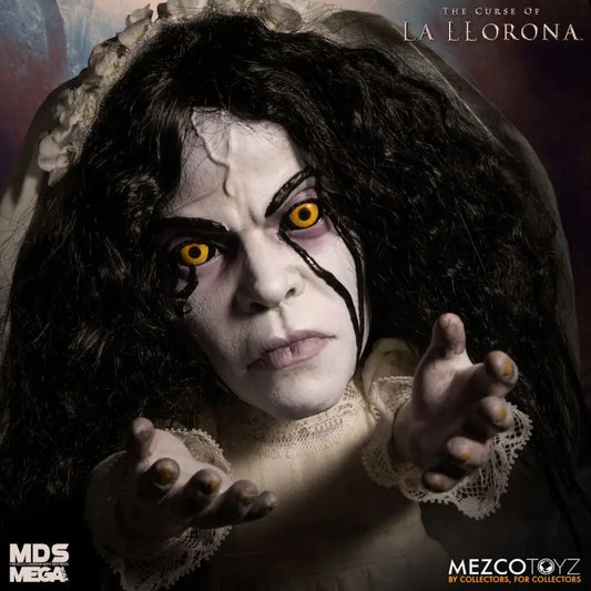 Original MEZCO LDD Presents Classic Horror Film The Curse of La Llorona Talking La Llorona Model Collection Living Dead Dolls