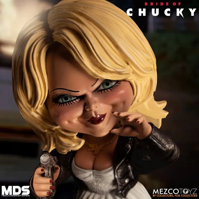 Original MEZCO LDD PRESENTS Bride of Chucky Tiffany Living Dead Dolls Classic Horror Film Model Collection 6" Doll Action Figure