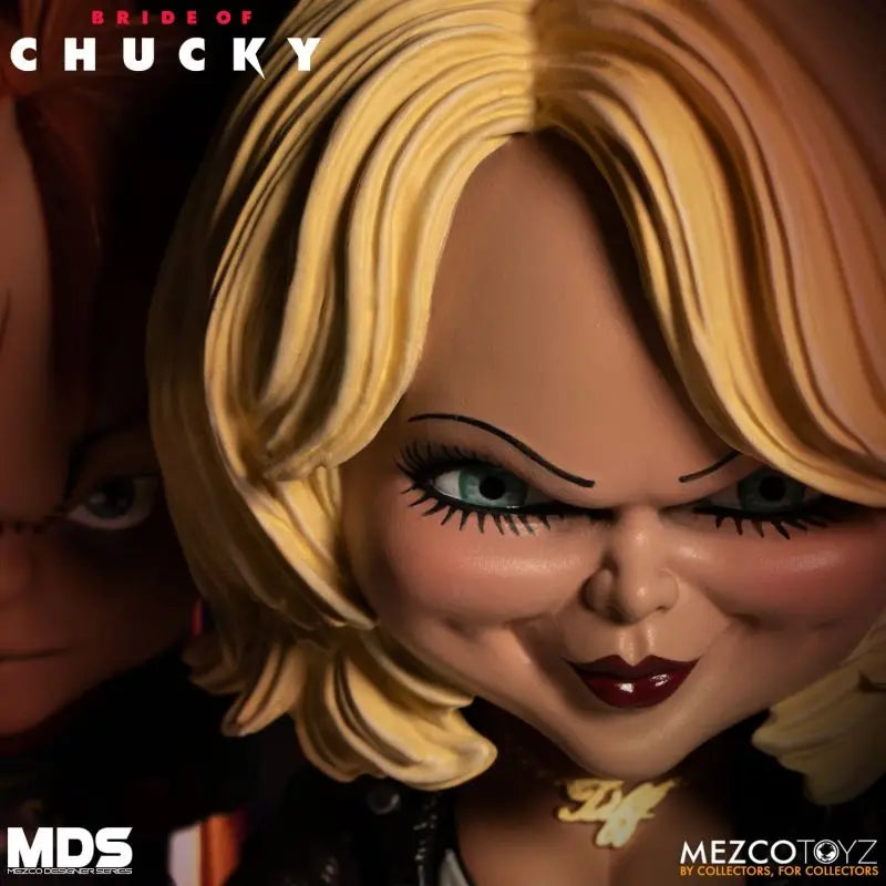 Original MEZCO LDD PRESENTS Bride of Chucky Tiffany Living Dead Dolls Classic Horror Film Model Collection 6" Doll Action Figure