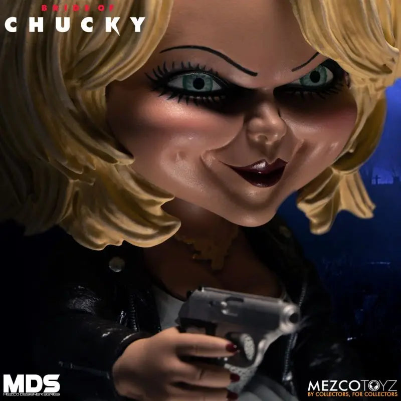 Original MEZCO LDD PRESENTS Bride of Chucky Tiffany Living Dead Dolls Classic Horror Film Model Collection 6" Doll Action Figure