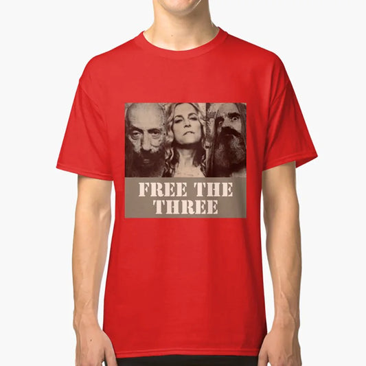 Free The Three 3 From Hell Rob Zombie Movie T Shirt Free The Three 3 From Hell Three From Hell Movie Movies Rob Zombie Horror